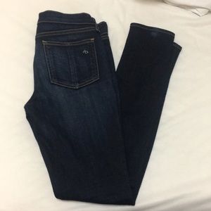 Rag & Bone dark wash skinny jeans size 25
